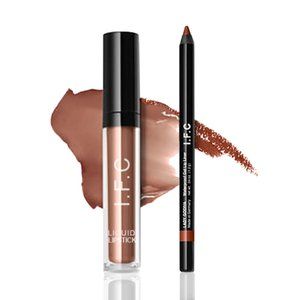 Matte Lip Kit - Smoke Brown